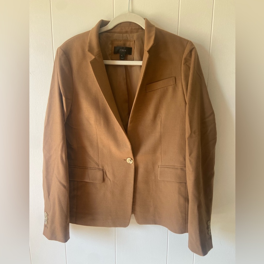 Camel Colored J.Crew Blazer